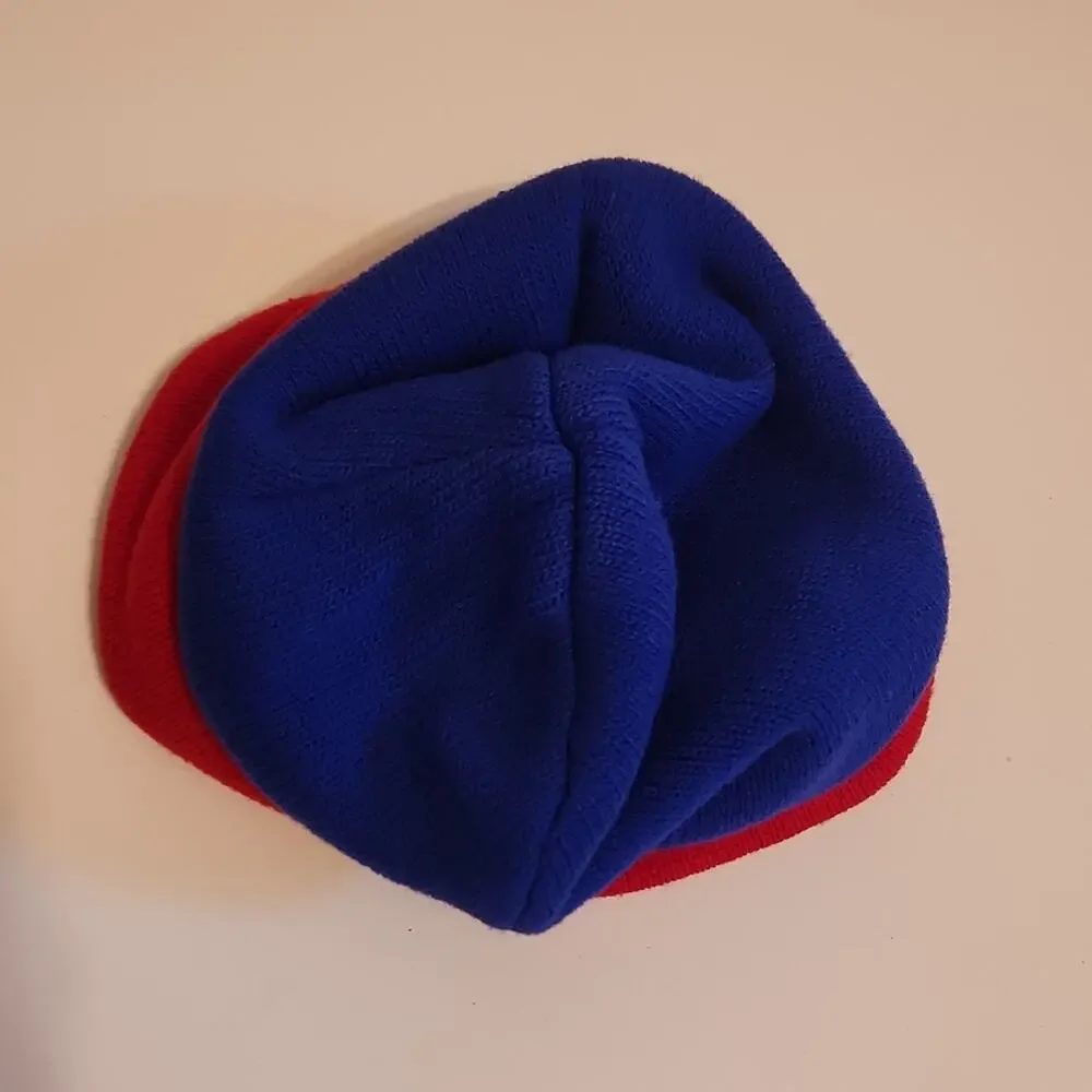 Vintage‎ Scooby Doo Beanie Hat Cap Youth Size 4-7X Hanna-Barbera Cartoon Blue